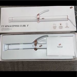 T3 - SinglePass Curl 1 Inch Professional Curling Iron